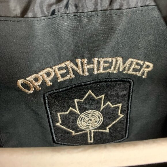 34. Oppenheimer Women’s Black Winter Coat Size Medium (Missing Hood) - Picture 4 of 13